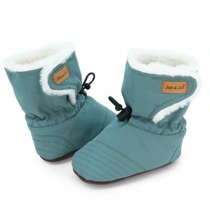 Stay-Put Winter Booties- Dark Spruce