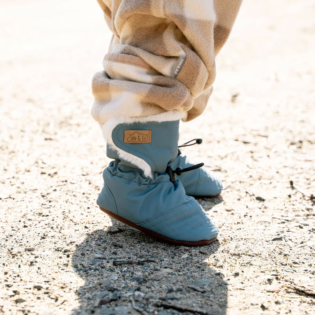 Stay-Put Winter Booties- Dark Spruce