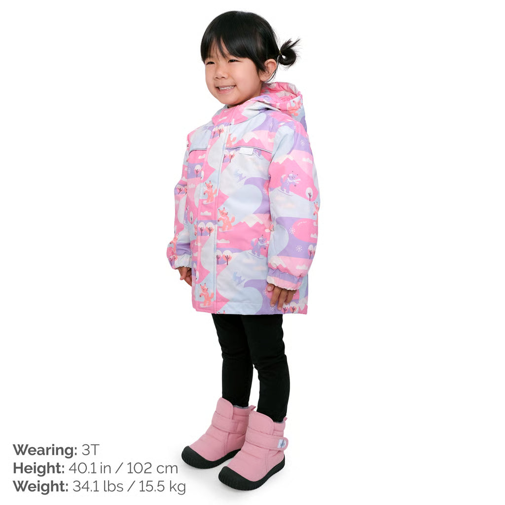 Toasty-Dry Kids Snow Jacket- Snow Fox