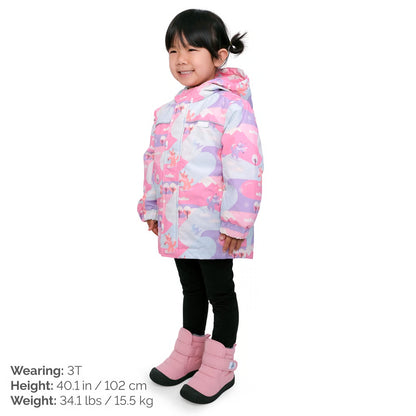 Toasty-Dry Kids Snow Jacket- Snow Fox
