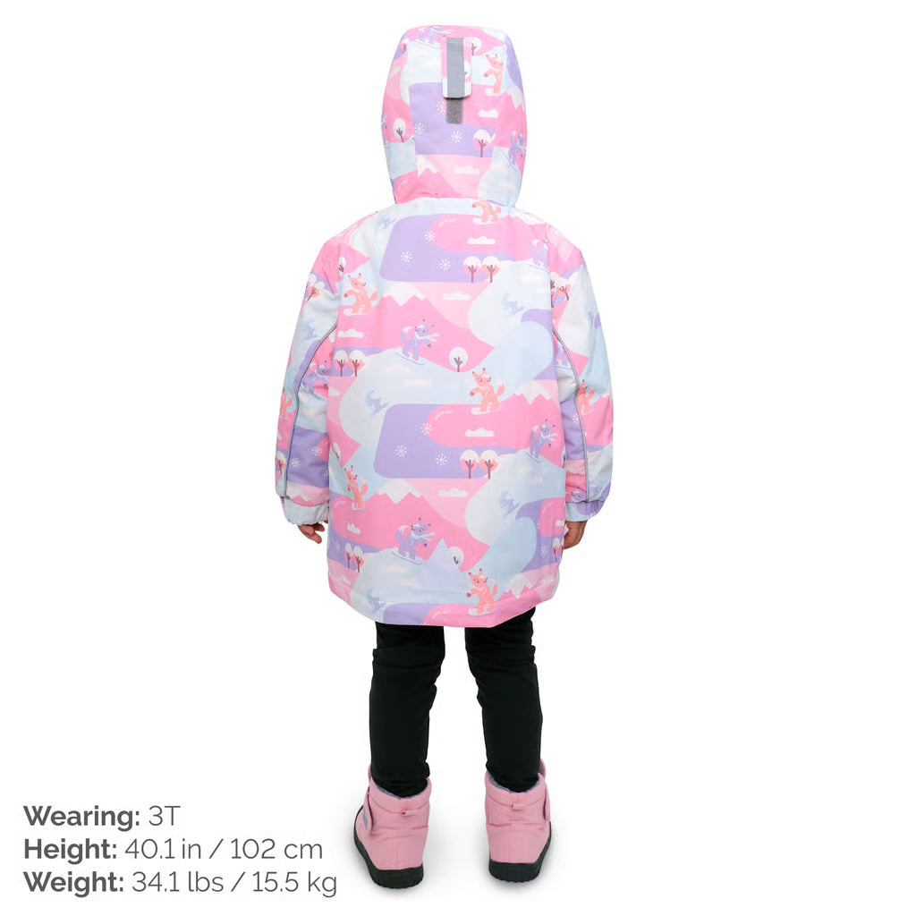 Toasty-Dry Kids Snow Jacket- Snow Fox