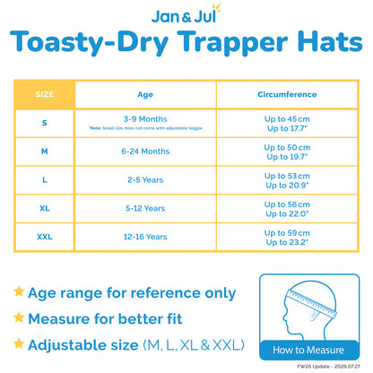 Toasty-Dry Trapper Hat- Dark Plum
