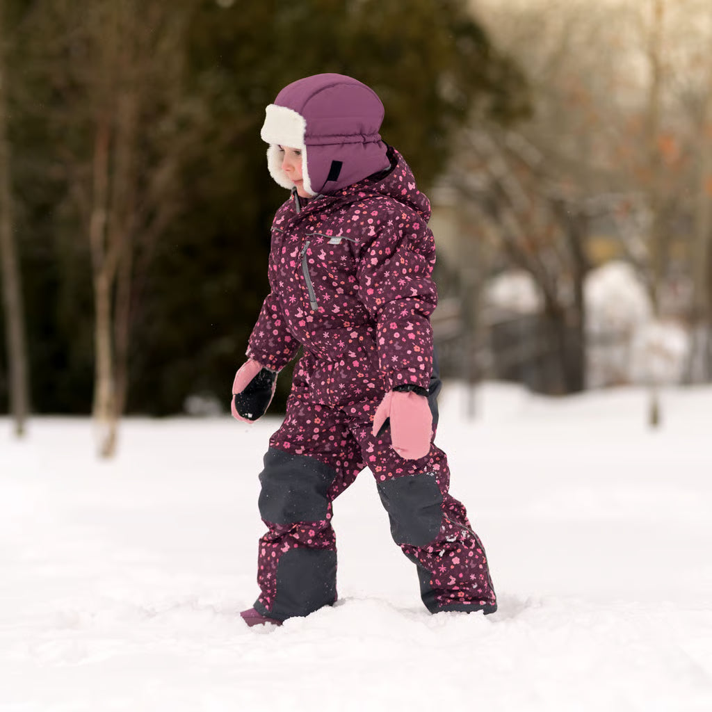 Toasty-Dry 1pc. Kids Snowsuit- Bunny Blooms