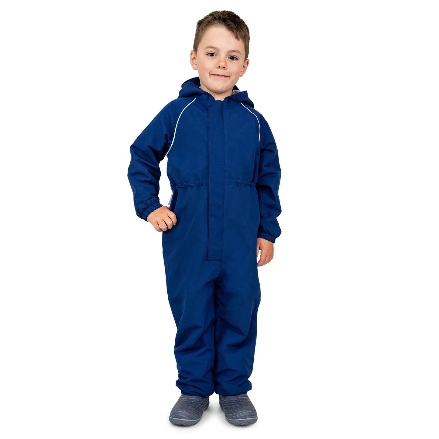 Thin-Lined Rain Suit- Nebula Blue