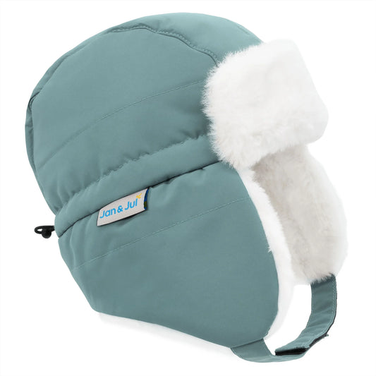 Toasty-Dry Trapper Hat- Dark Spruce