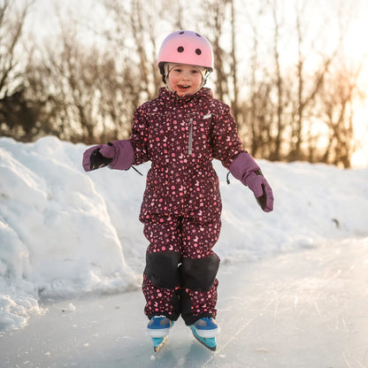 Toasty-Dry Waterproof Winter Mittens- Dark Plum
