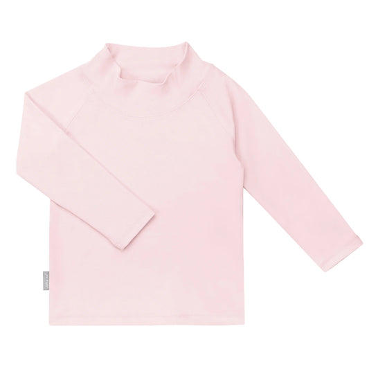 Kids UV Rashguard Top- Soft Pink