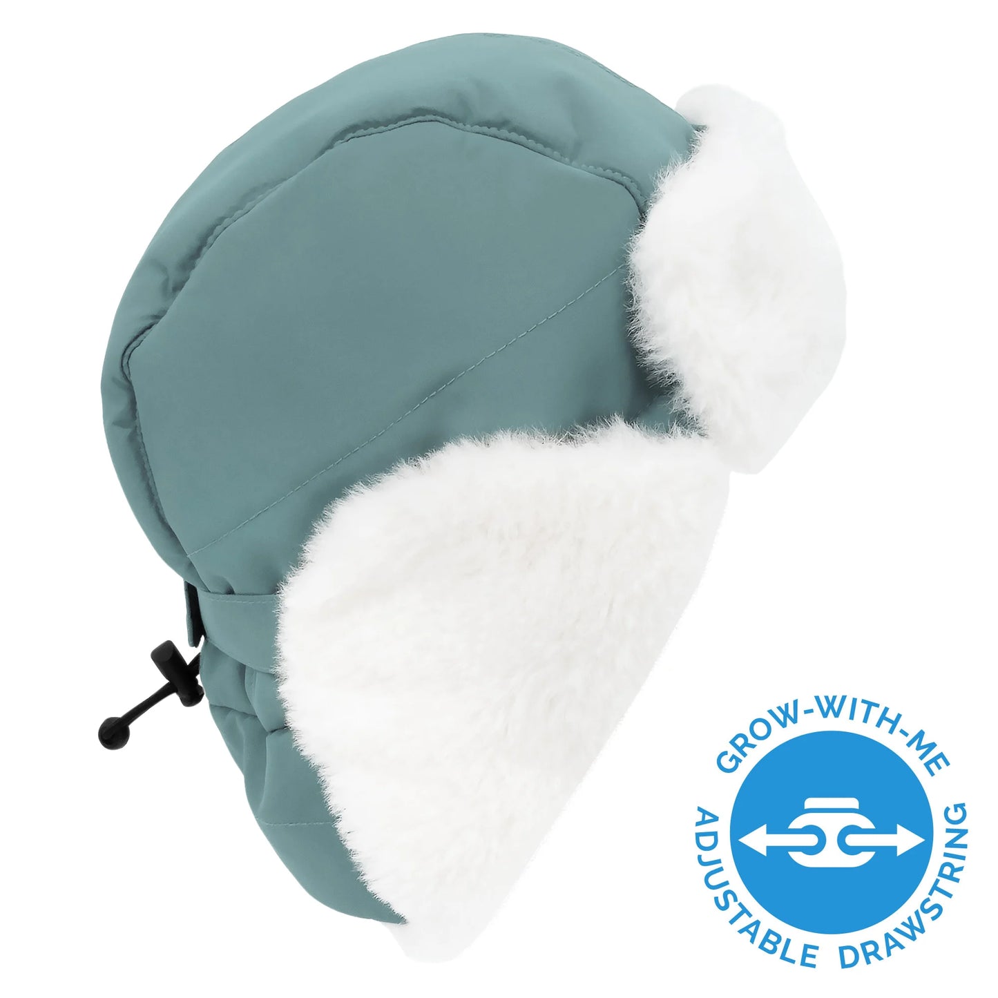 Toasty-Dry Trapper Hat- Dark Spruce