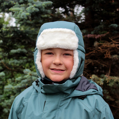 Toasty-Dry Trapper Hat- Dark Spruce