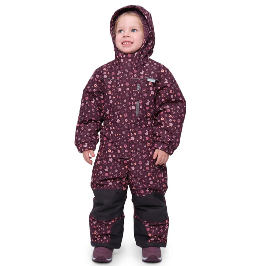 Toasty-Dry 1pc. Kids Snowsuit- Bunny Blooms