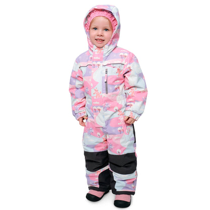 Toasty-Dry 1pc. Kids Snowsuit- Snow Fox