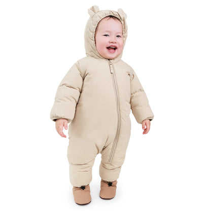 Toasty-Dry 1pc. Baby Snowsuit- Oat