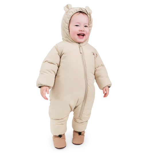 Toasty-Dry 1pc. Baby Snowsuit- Oat