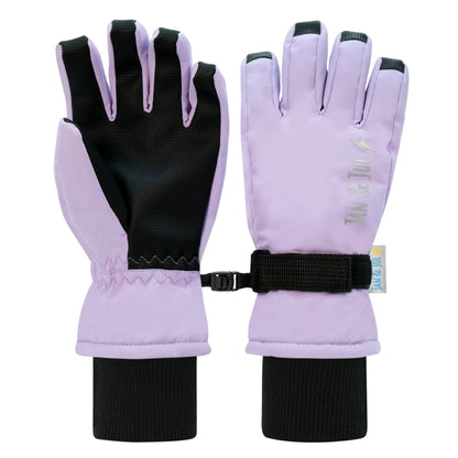 Toasty-Dry Waterproof Winter Gloves- Lavender