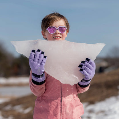 Toasty-Dry Waterproof Winter Gloves- Lavender