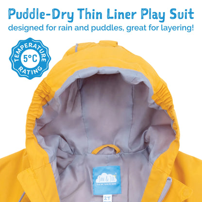 Thin-Lined Rain Suit- Prairie Flowers