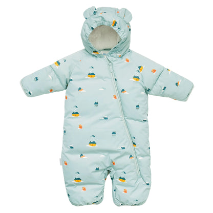 Toasty-Dry 1pc. Baby Snowsuit- Home Sweet Home