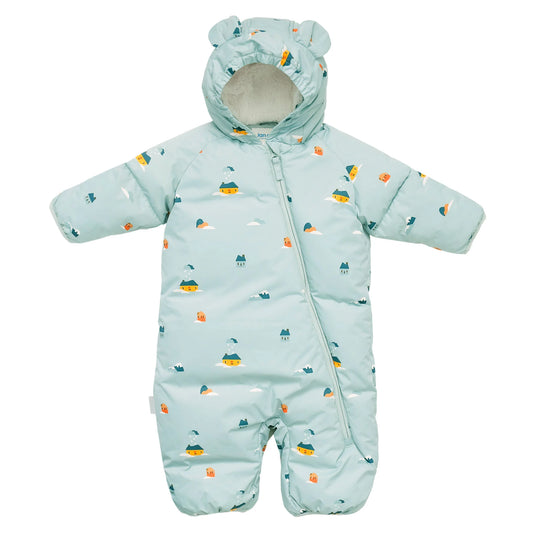 Toasty-Dry 1pc. Baby Snowsuit- Home Sweet Home