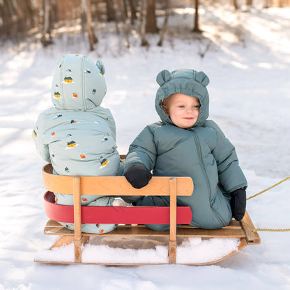 Toasty-Dry 1pc. Baby Snowsuit- Dark Spruce