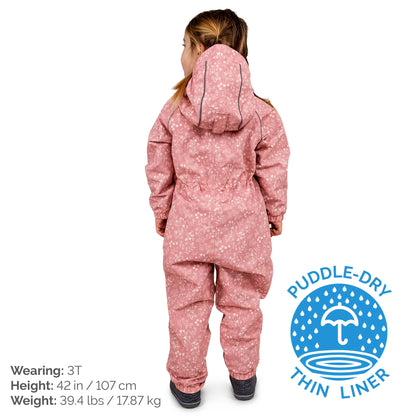 Thin-Lined Rain Suit- Prairie Flowers