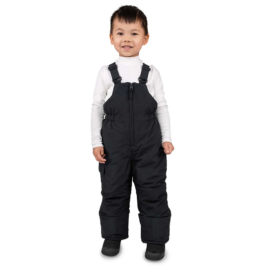 Toasty-Dry Snow Bib Pants- Black