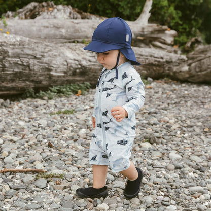 Sun & Splash UV Jumpsuit- Whale Play