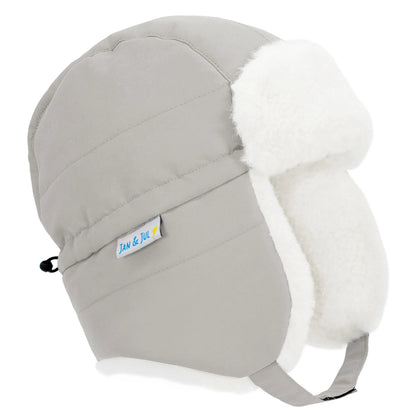Toasty-Dry Trapper Hat- Greystone