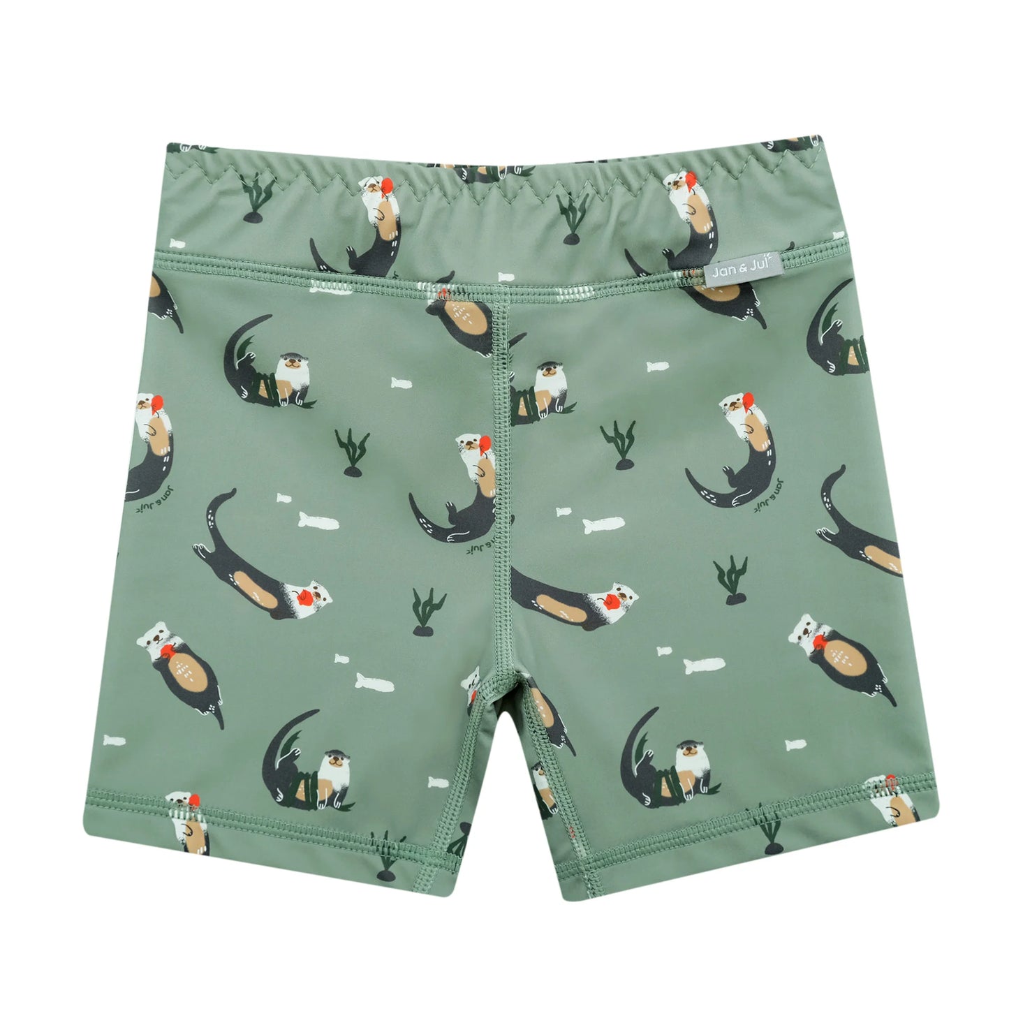 Kids UV Swim Trunks- Otter