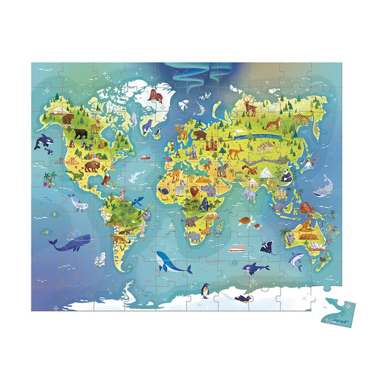 100pc. World Puzzle