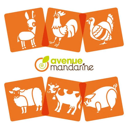 Farm Animal Stencils