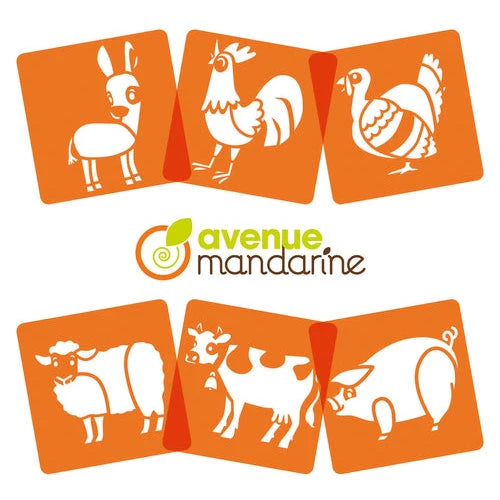 Farm Animal Stencils