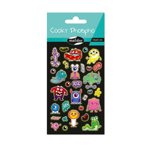 Cooky Stickers- Monsters