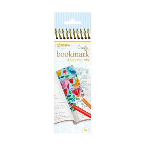 Colour-Your-Own Mandala Bookmarks